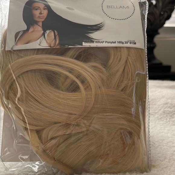 Bellami Faux Wrap Ponytail 20” Beach Blonde